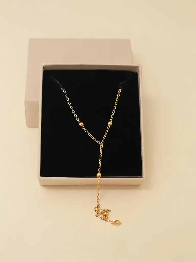 Elegant Y Necklace + Earrings + Bracelet Combo