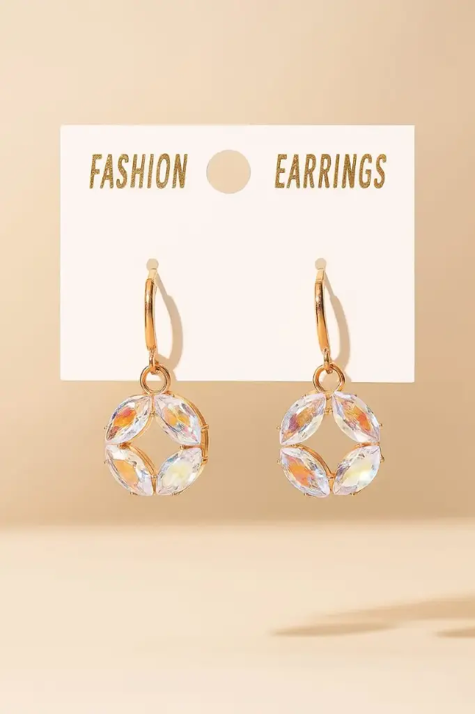 Aurora Gleam Hoops Earrings