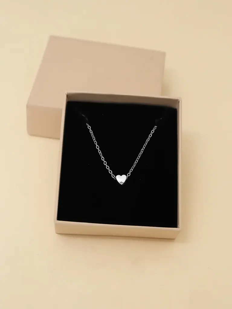 Silver Whisper Heart 🤍✨