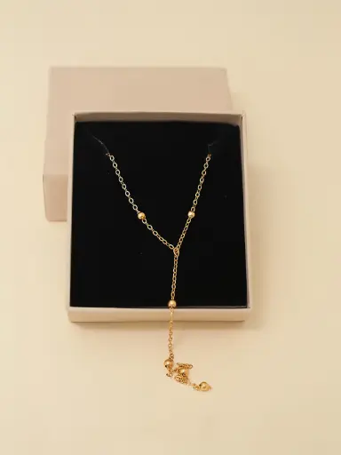 Elegant Y Necklace + Earrings + Bracelet Combo