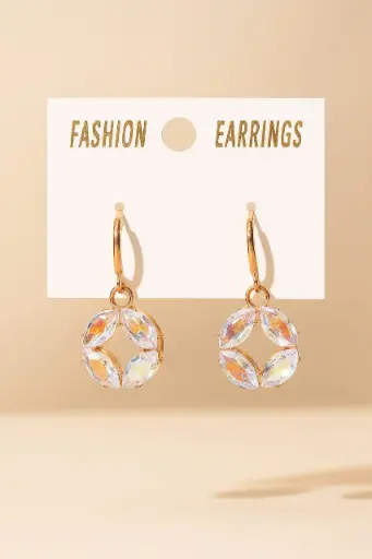 Aurora Gleam Hoops Earrings