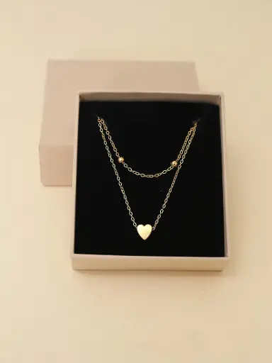 💛 Golden Heartbeat Necklace