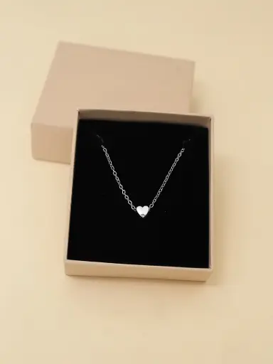 Silver Whisper Heart 🤍✨
